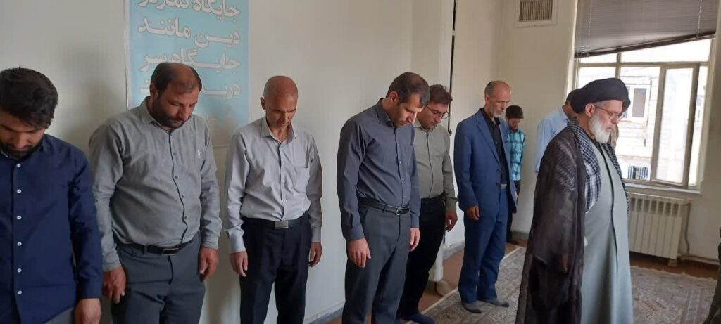 جلسه شورای اقامه نماز دامپزشکی شهرستان خدابنده برگزار شد