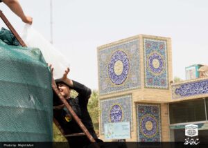 گزارش تصویری/ پنج روز خدمترسانی به بیش از بیست هزار نفر از مشیعان رهبر شهید