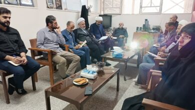 جلسه فصلی دبیران ستاد اقامه نماز شهرستان‌های زنجان برگزار شد