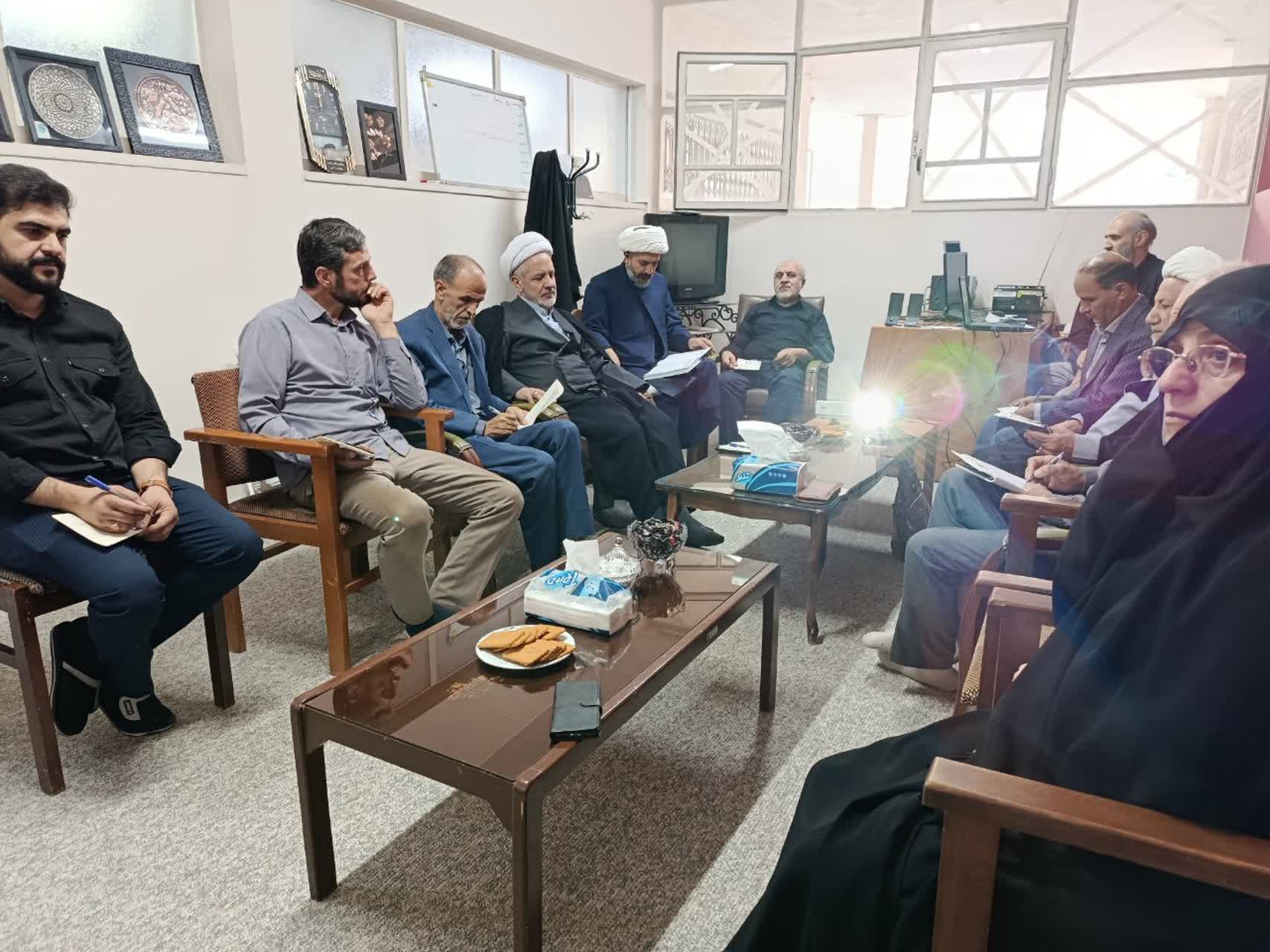 جلسه فصلی دبیران ستاد اقامه نماز شهرستان‌های زنجان برگزار شد