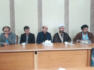 اولین جلسه شورای اقامه نماز شهر صوفیان