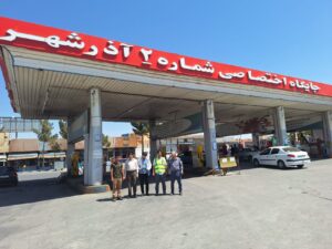 بازدید از نمازخانه های جایگاه های سوخت