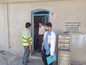 بازدید از نمازخانه های جایگاه های سوخت