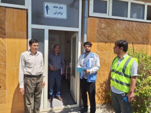 بازدید از نمازخانه های جایگاه های سوخت