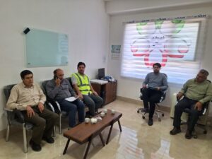 بازدید از نمازخانه های جایگاه های سوخت