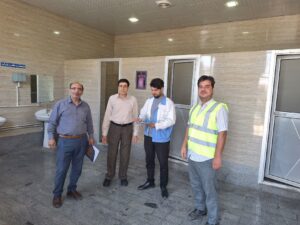 بازدید از نمازخانه های جایگاه های سوخت