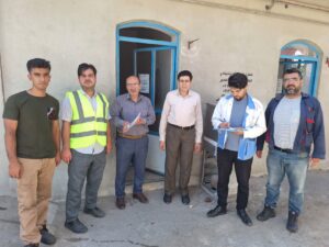 بازدید از نمازخانه های جایگاه های سوخت