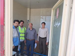 بازدید از نمازخانه های جایگاه های سوخت