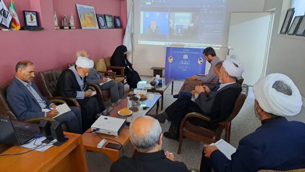 جلسه فصلی دبیران ستاد اقامه نماز شهرستان‌های زنجان برگزار شد