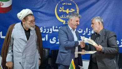 مضای تفاهمنامه همکاری میان سازمان جهاد کشاورزی گلستان و ستاد اقامه نماز استان