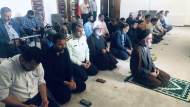 اقامه نماز وحدت بخش ادارات شهرستان رفسنجان
