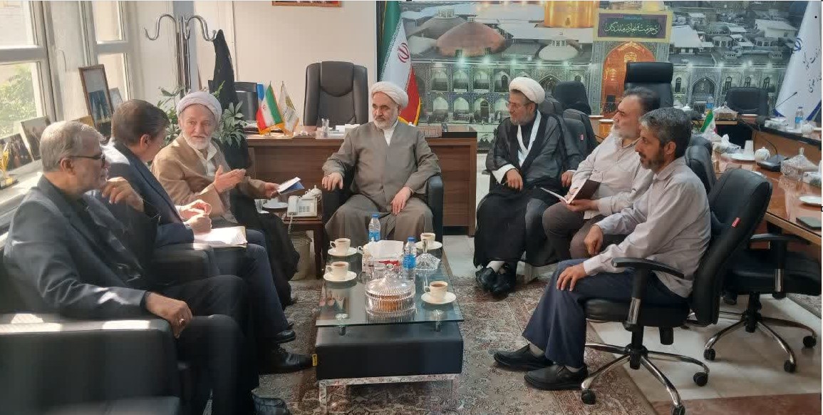 جلسه ای فی مابین معاون فرهنگی، اجتماعی و زیارت استاندار با مدیر ستاد اقامه نماز برگزار شدجلسه ای فی مابین معاون فرهنگی، اجتماعی و زیارت استاندار با مدیر ستاد اقامه نماز برگزار شد