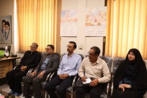در راستای گسترش ترویج فرهنگ اقامه نماز مدیرعامل شرکت آب منطقه ای با مدیر ستاد اقامه نماز استان دیدار کرد