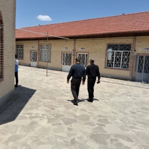 از مساجد و نمازخانه های میان راهی برای زائرین شرکت کننده در بدرقه رهبرشهید به مشهدالرضا بازدید شد