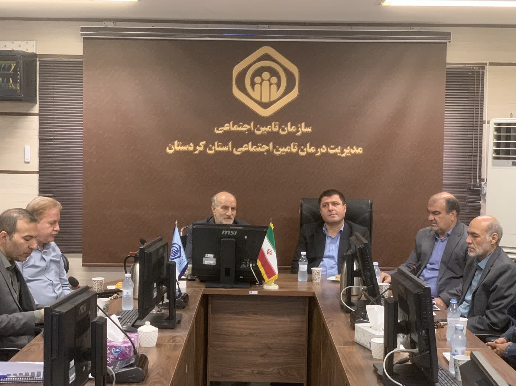 برگزاری نشست شورای اقامه نماز مدیریت درمان تأمین اجتماعی استان کردستان