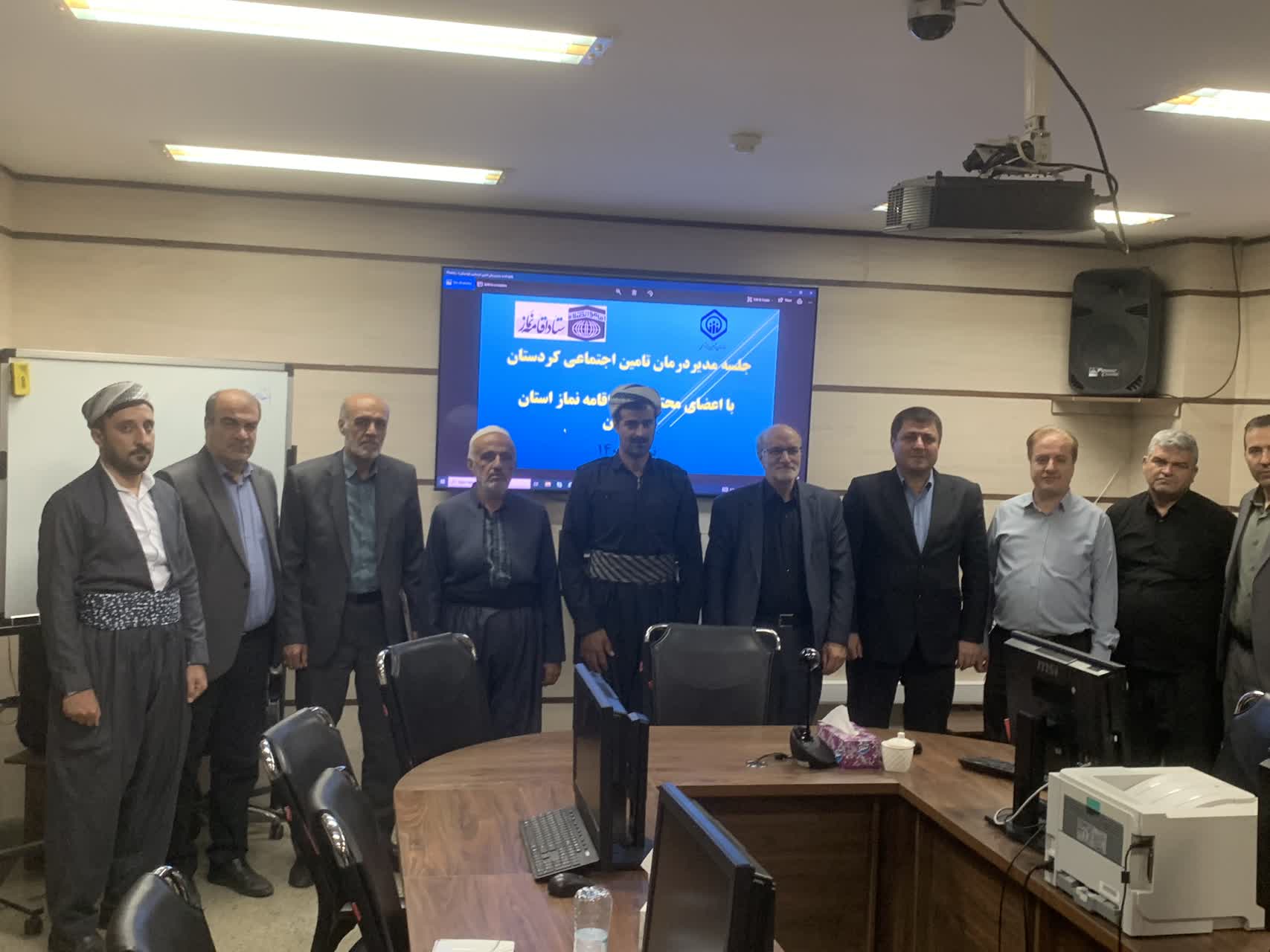 برگزاری نشست شورای اقامه نماز مدیریت درمان تأمین اجتماعی استان کردستان