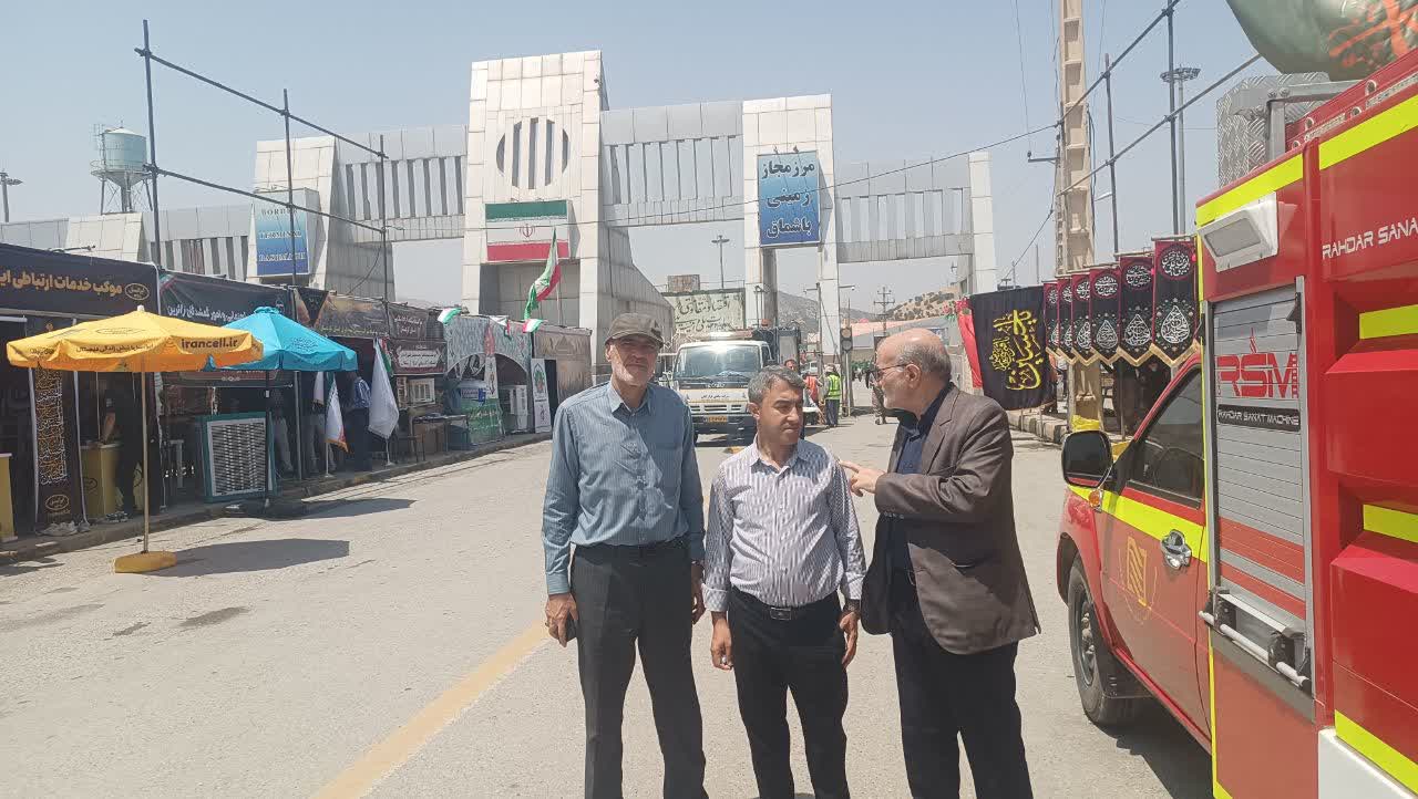 از نمازخانه‌های مسیر سنندج به مریوان و پایانه مرزی باشماق بازدید شد