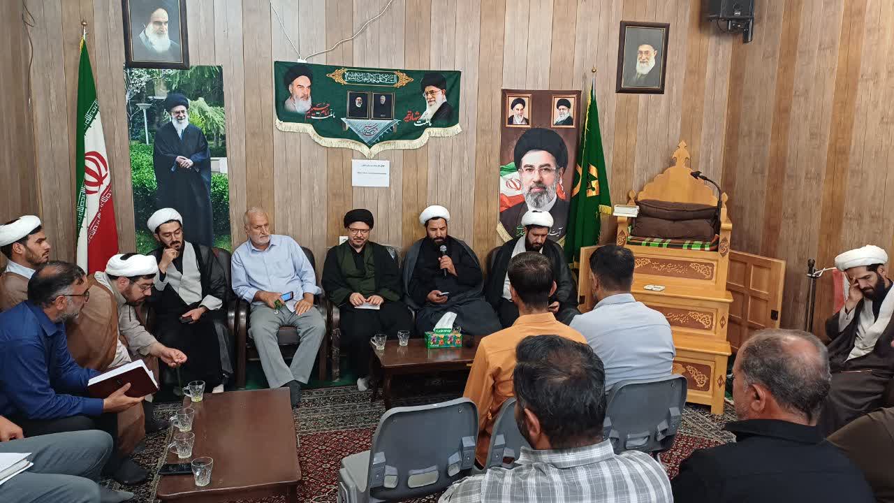 جلسه هم اندیشی ستاد اقامه نماز با گروه های جهادی شهرستان سامان برگزار شد