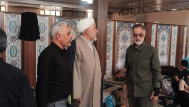 از نمازخانههای مسیر مواصلاتی ایلام به مهران بازدید شد