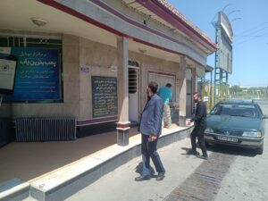 بازدید از نمازخانه های بین راهی مسیر اربعین در استان آذربایجان غربی