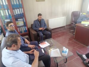بازدید از نمازخانه های بین راهی مسیر اربعین در استان آذربایجان غربی