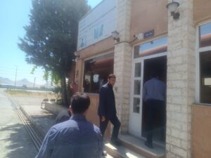 بازدید از نمازخانه های بین راهی مسیر اربعین در استان آذربایجان غربی