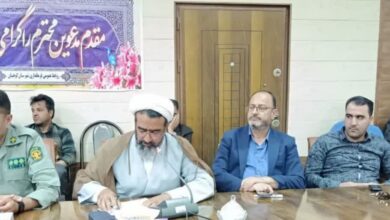 برگزاری جلسه شورای اقامه نماز شهرستان کوهبنان
