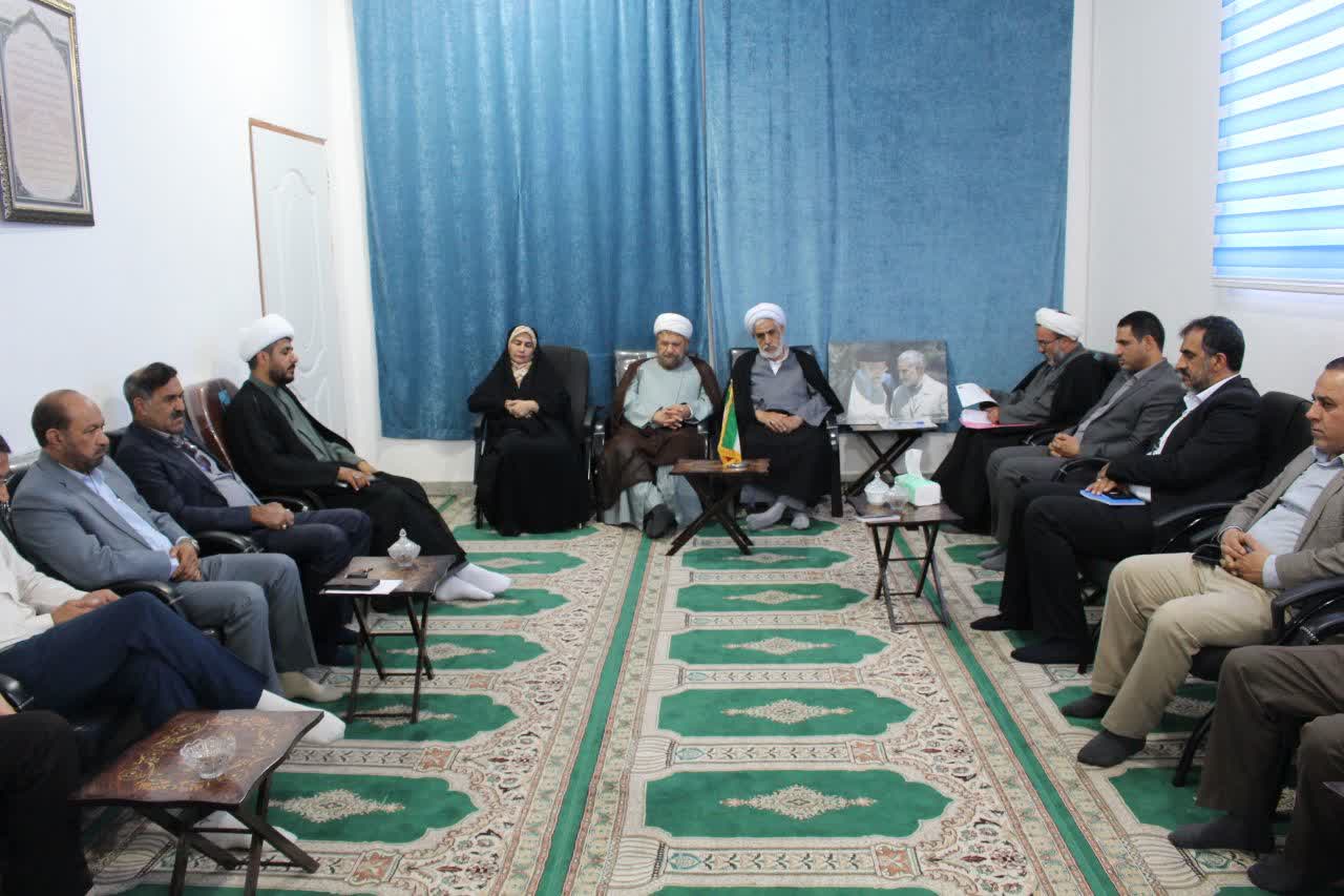 آئین تودیع و معارفه دبیر ستاد اقامه نماز شهرستان جیرفت