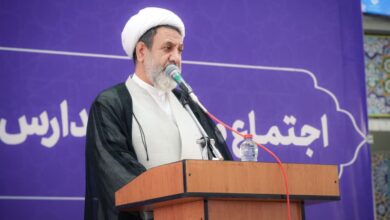 اجتماع مدیران مدارس نواحی یک و دو آموزش و پرورش در مصلی امام علی(ع)کرمان