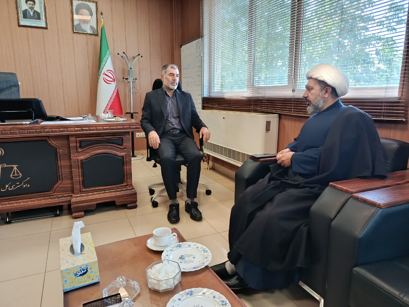 مدیر ستاد اقامه نماز با دادستان استان زنجان دیدار کرد