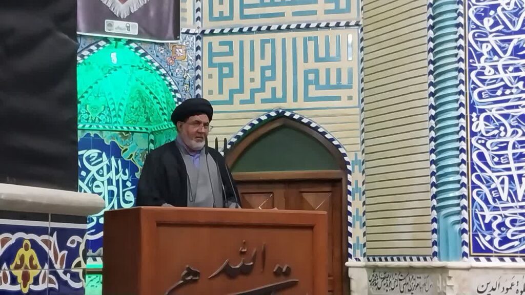 سخنرانی مدیر ستاداقامه نماز استان یزد پیش از خطبه های نماز جمعه به مناسبت دهه فرهنگی مساجد و توسعه و ترویج فرهنگ نماز