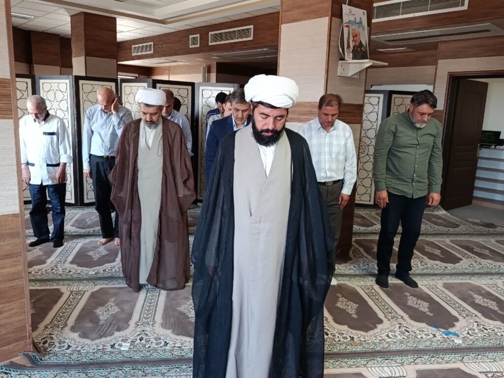 جلسه شورای اقامه نماز اداره کل بیمه سلامت زنجان برگزار شد