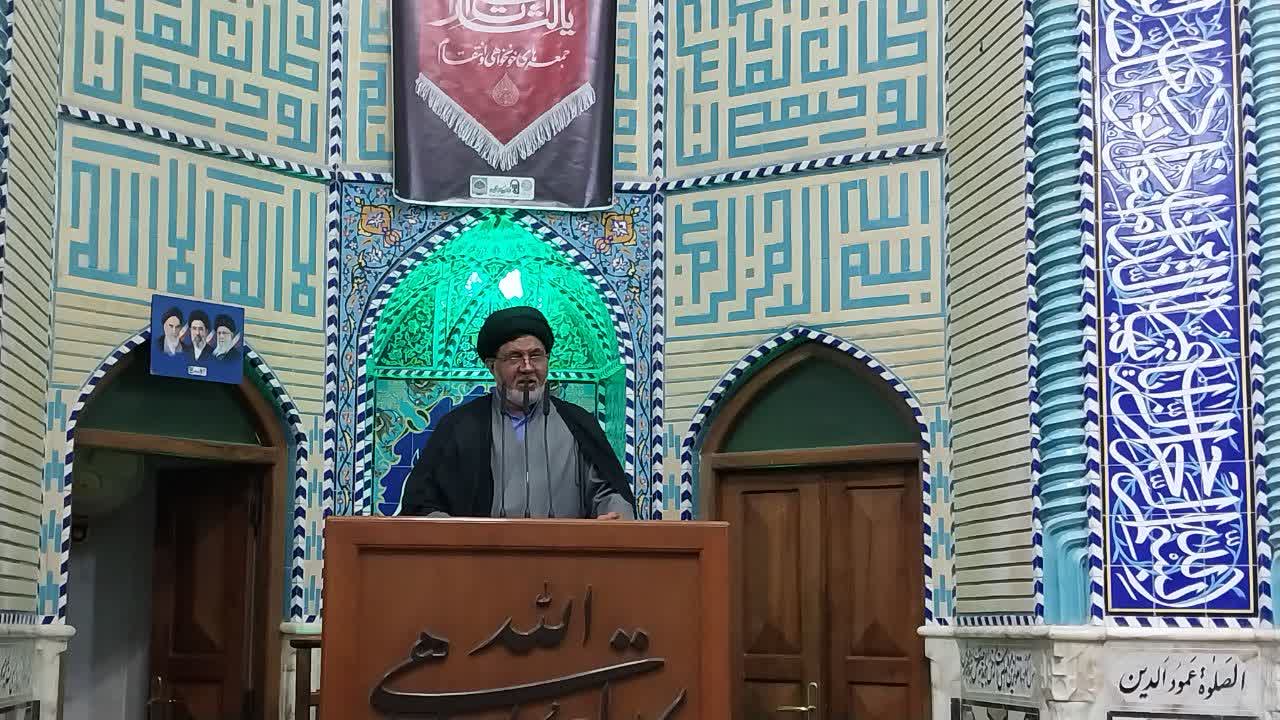 سخنرانی مدیر ستاداقامه نماز استان یزد پیش از خطبه های نماز جمعه به مناسبت دهه فرهنگی مساجد و توسعه و ترویج فرهنگ نماز