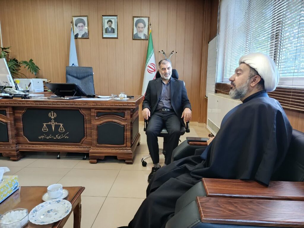  مدیر ستاد اقامه نماز با دادستان استان زنجان دیدار کرد