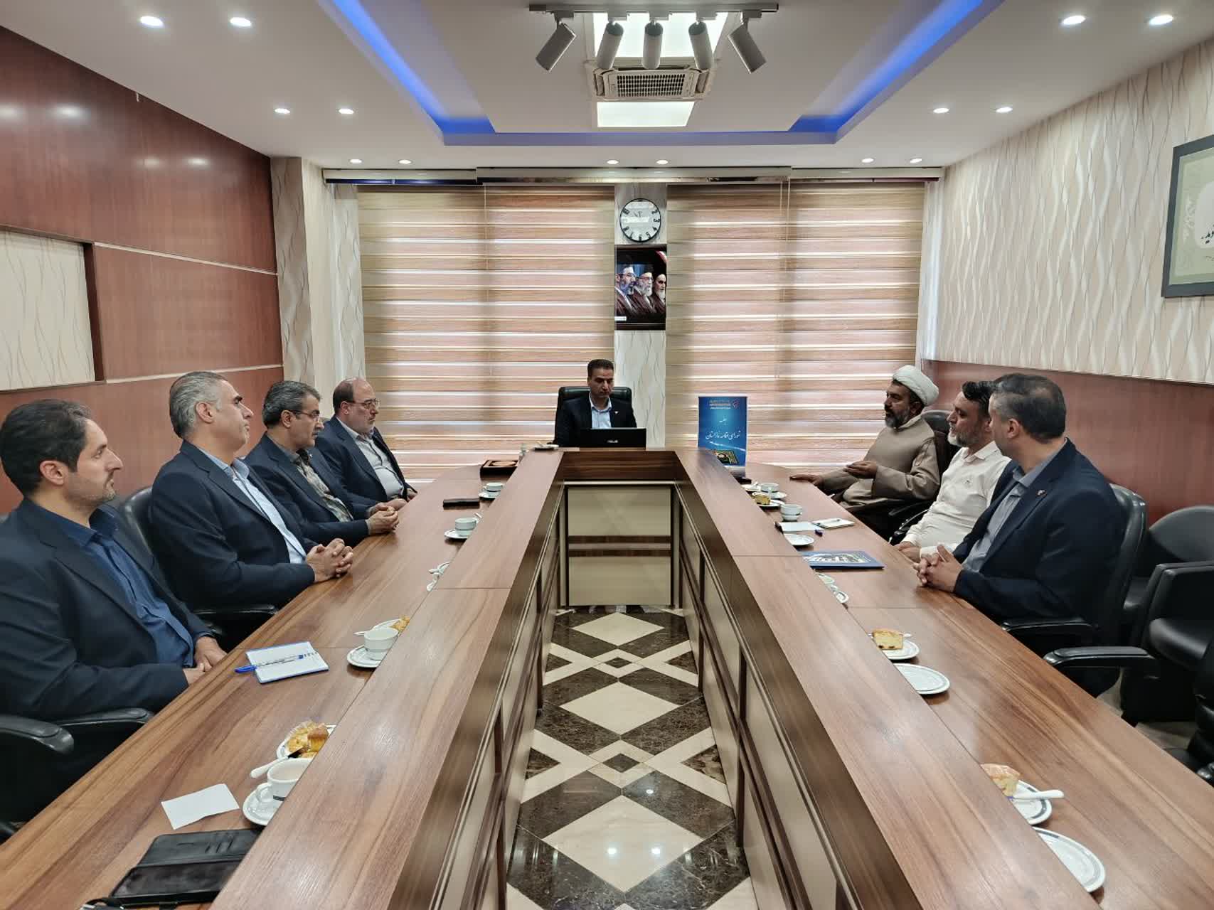 جلسه شورای اقامه نماز بانک رفاه کارگران زنجان برگزار شد
