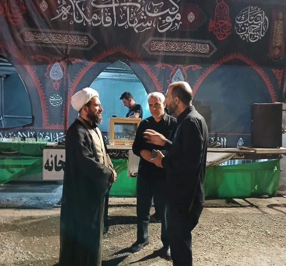 بازدید از مواکب محور اراک توره استان مرکزی