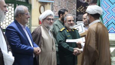 همایش گرامیداشت روز مسجد و تجلیل از ارکان مساجد برتر شهرستان البرز برگزار شد