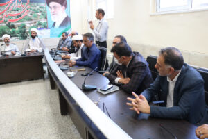 جلسه شورای اقامه نماز شهرستان سمیرم اصفهان