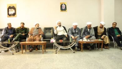 جلسه قرارگاه پشتیبانی از مساجد شهرستان ملکان