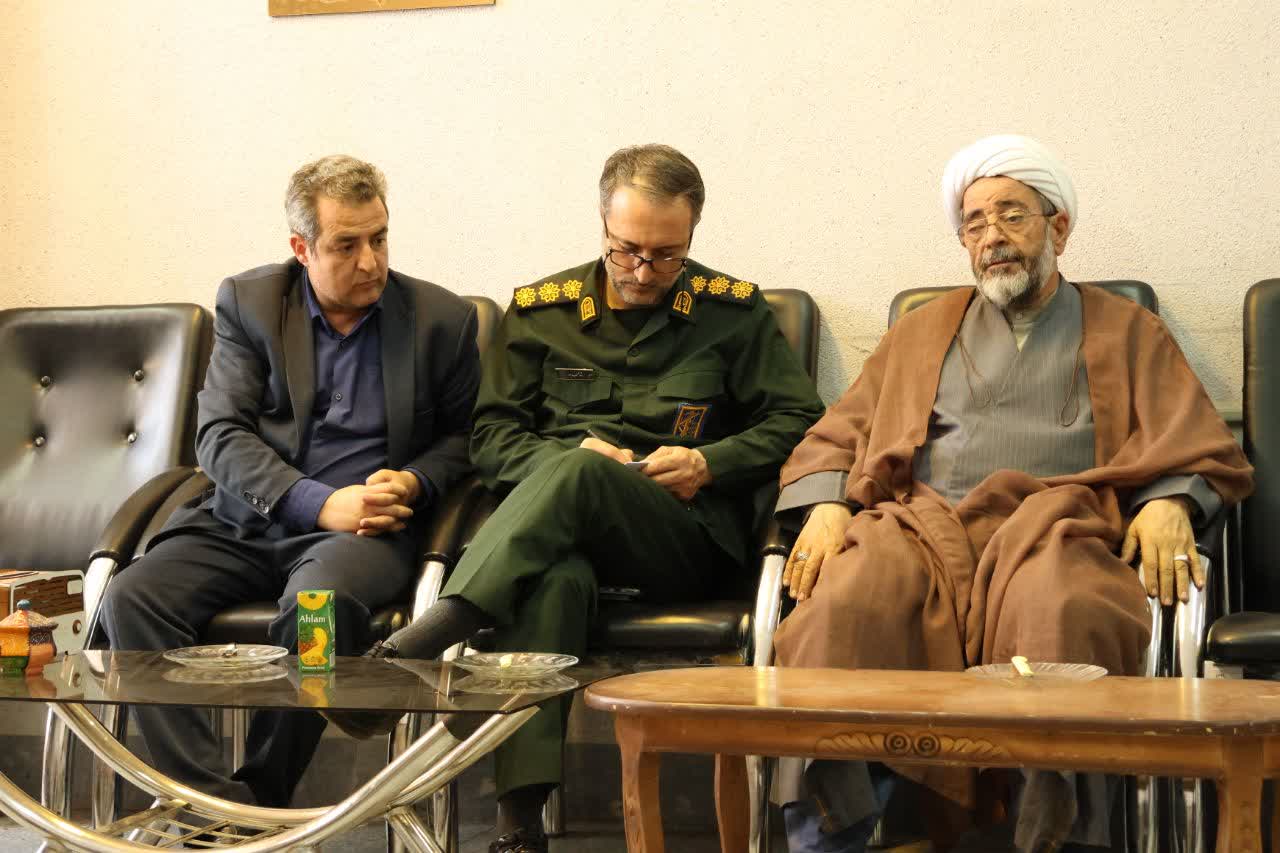 جلسه قرارگاه پشتیبانی از مساجد شهرستان ملکان