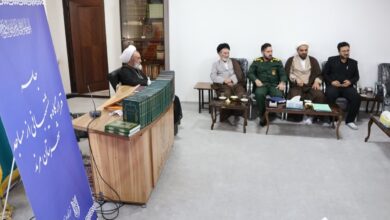 جلسه قرارگاه پشتیبانی از مساجد شهرستان مرند