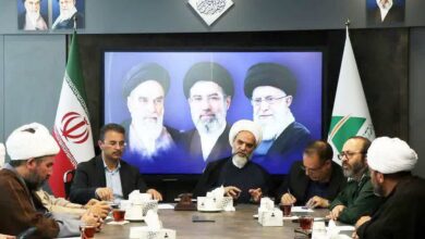نشست قرارگاه پشتیبانی از مساجد منطقه آزاد ارس