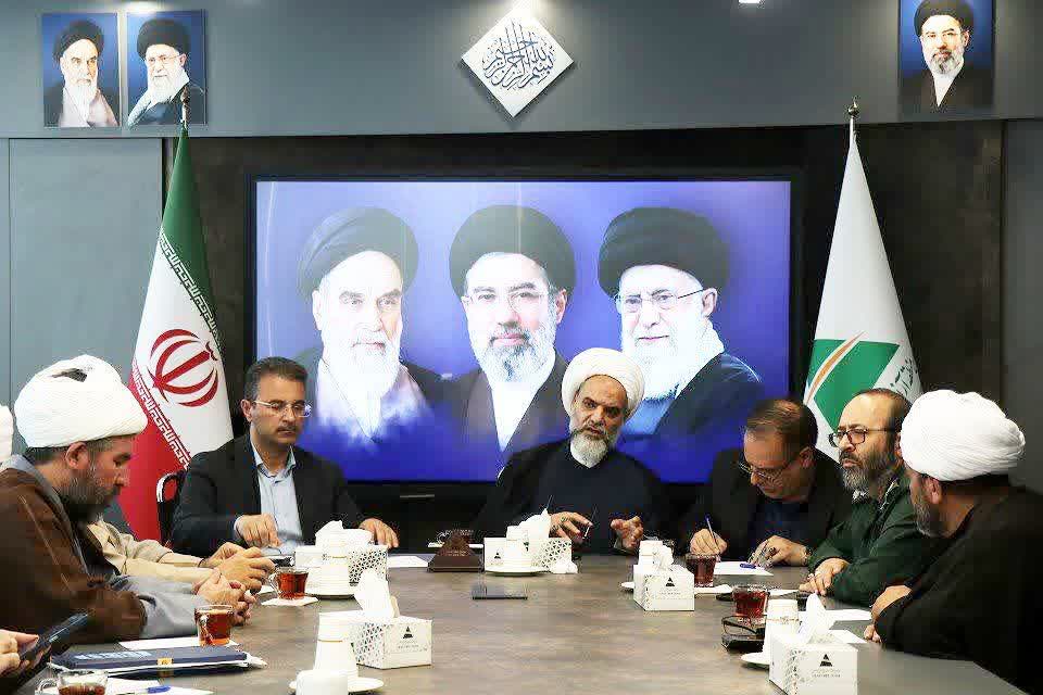 نشست قرارگاه پشتیبانی از مساجد منطقه آزاد ارس