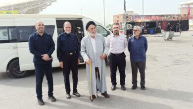 بازدید کارشناسان ستاد اقامه نماز خوزستان از پایانه مرزی شلمچه و چذابه