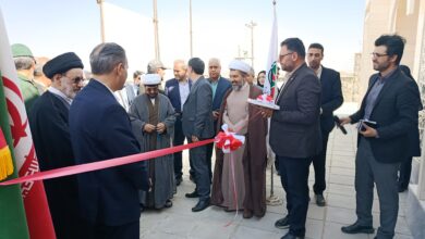 افتتاح نماز خانه بین راهی گوگجه ییلاق شهرستان خدابنده در هفته دولت