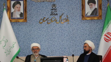 جلسه شورای اقامه نماز اداره‌ کل بازرسی استان سمنان برگزار شد