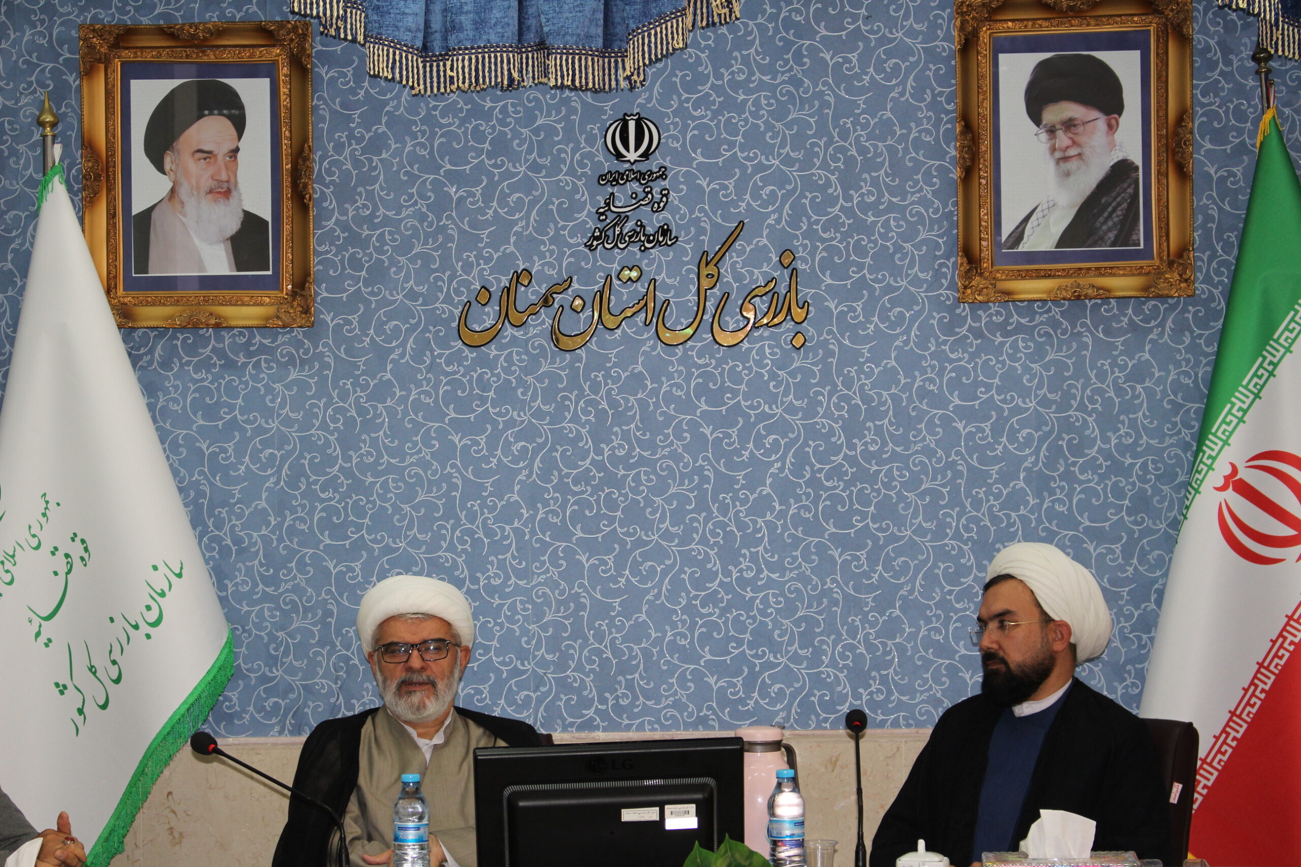 جلسه شورای اقامه نماز اداره‌ کل بازرسی استان سمنان برگزار شد