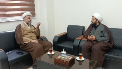 مسئول شورای سیاست‌گذاری ائمه جمعه با مدیر ستاد اقامه نماز استان البرز دیدار کرد