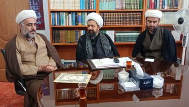 مدیر ستاد اقامه نماز استان البرز با امام جمعه چهارباغ دیدار کرد