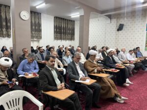 نشست دبیران شورای اقامه نماز ادارات کل و سازمان ها خراسان رضوی برگزار شد